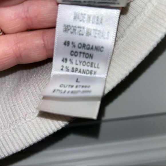 Citizens of Humanity Long Sleeve Ribbed Cut Out Knit Top - Picture 4 of 8